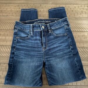 American Eagle Outfitters Blue Jeggings High-Waisted